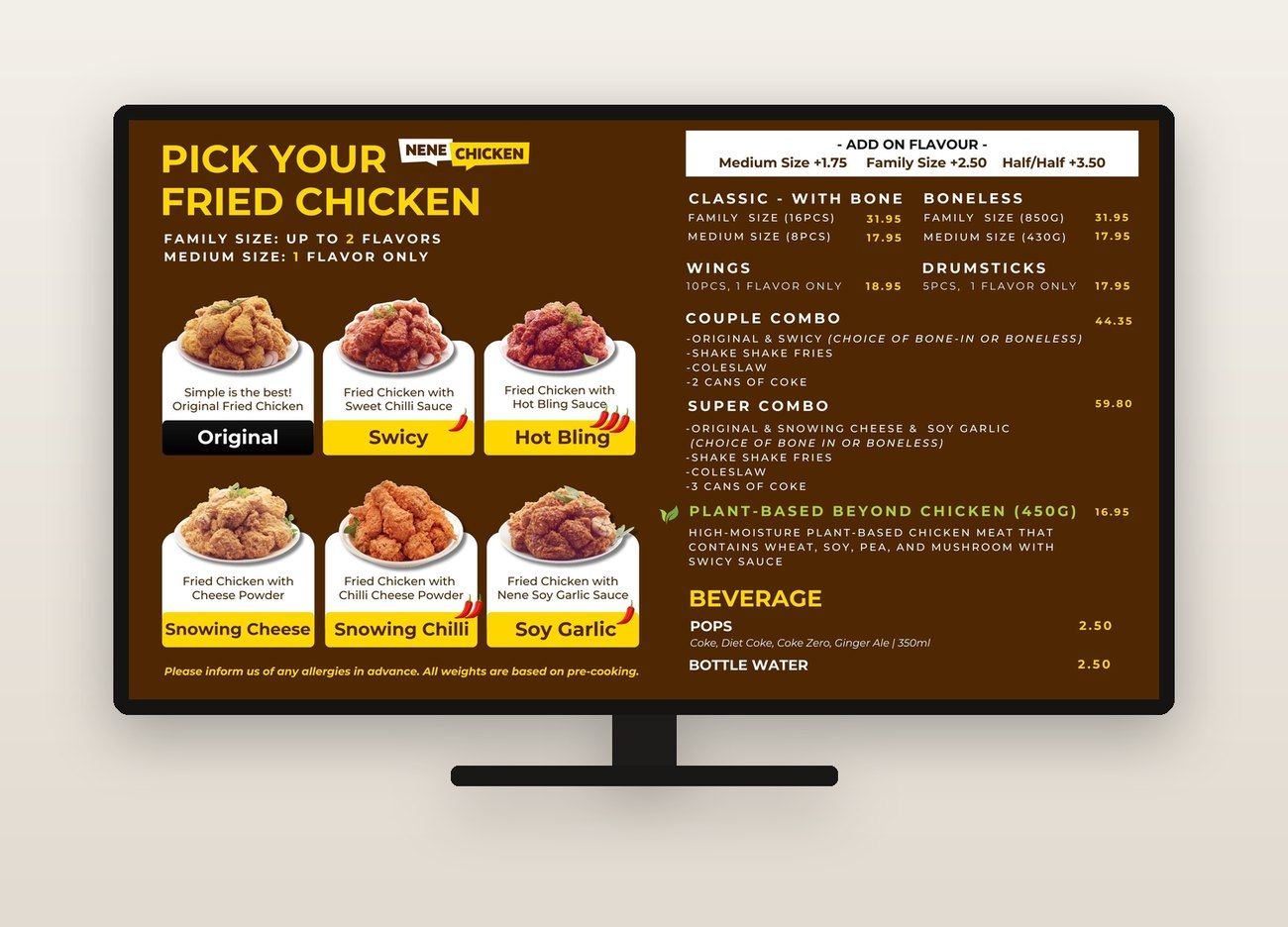 NeNe Chicken Canada, NeNe Chicken Canada